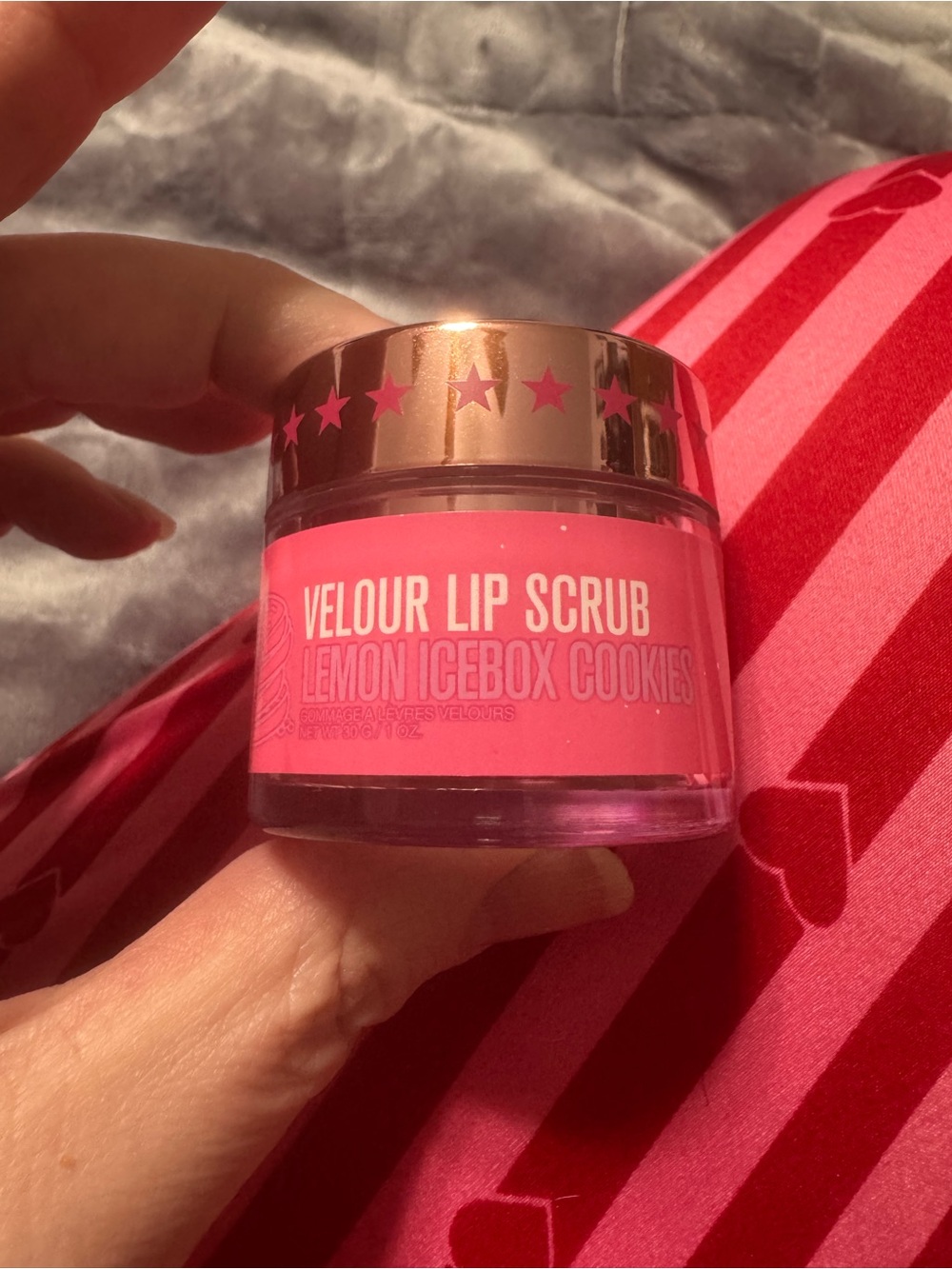 Jeffree Star Lemon Icebox Cookies Velour Lip Scrub
